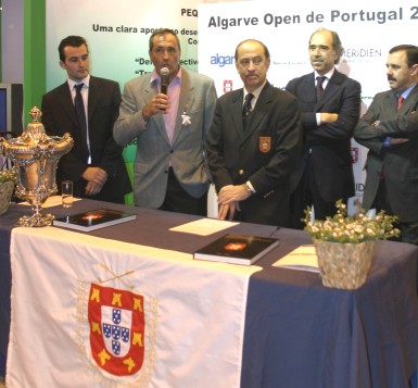 Ivan Ballesteros, Severiano Ballesteros, Manuel Agrellos, Miguel de Sousa e Hlder Martins