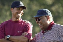 Tiger Woods e seu Pai